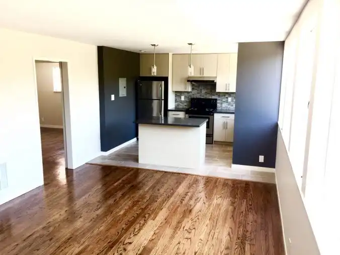 A newly remodeled kitchen
